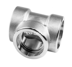 Reducing Tee for Customizable NXF UNS SS44600/X10CRALSI25/H24JS/1.4762 /446/Z12CAS25 Stainless Steel DN6-DN100 SCH80- XXS