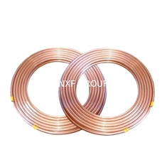 Non-Alloy 1/2" 12mm x 0.6mm x 15m Pancake Coil Copper Tube for HVAC Refrigeration in Air Conditioners and Refrigerators