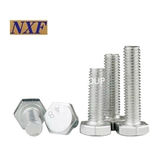 Super Duplex Stainless Steel Hexagon Head Bolts S31803 2205 DIN933 OD M6*20mm D6 with White Finish
