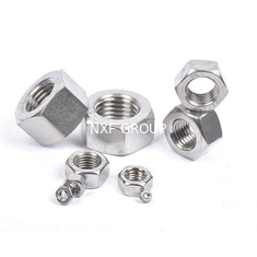 Plain Finish Gr.660A Heavy Hex Nut DOUBLE SIDED CHAMFER Sizes M10 M12 and M14 for Industrial Applications