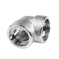 NXF ASTM A240 316H /1Cr17Ni12Mo2/31609 DN15-1200  Class 150-2500 Stainless Steel 316H SW 90° Or 45° Socket Welding Elbow