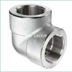 NXF ASTM UNSS31603 316L/00Cr17Ni14Mo2/1.4404 DN 15-1200 Class150-Class2500 Stainless Steel 316L Threaded 45 And 90 Degree Elbow