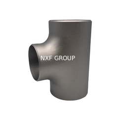 NXF ASTM JIS EN GOST 316Ti/0Cr18Ni12Mo2Ti DN15-1200 SCH10-XXS Stainless Steel 316Ti  Butt Welding Straight or Reducer Tee