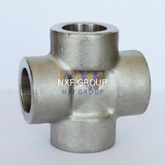 NXF ASTM UNS S31653 316LN/00Cr17Ni13Mo2N/s31653 DN 15-1200 Class150-Class2500 Stainless Steel 316LN Socket Welding Cross