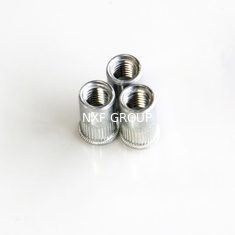 NXF ASTM JIS EN  Stainless Steel 316/0Cr17Ni12Mo2/1.4401 Diameter M3-M48 Length 4-360MM  Flat Head Vertical Grain Nuts