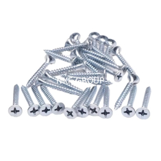 NXF ASTM JIS DIN 235JR/A105JRB/DINST37-2/JISSS400/ASTMA283C ST2.9 25mm Galvanized Cross Countersunk Self Tapping Screws