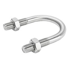 NXF ASTM JIS EN 316/0Cr17Ni12Mo2/1.4401 M10 55mm Hexbolt Fasteners Stainless Steel 316 U-Bolt