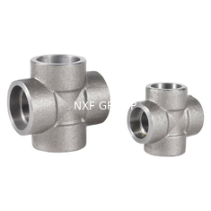 NXF ASTM B127 MONEL 400 Alloy/UNS N04400 DN15-1200 Class 150-2500 Nickel Alloy 400 Sw Fitting Forging Socket Welding Cross