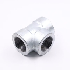 NXF UNS S31008 ASTM A403 310S/0Cr25Ni20/1.4845 DN6-100 Class2000-9000 High Pressure Forging Stainless Steel Threaded Tee