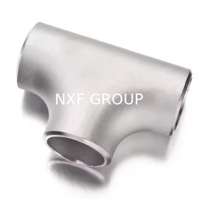 NXF Corrosion Resistance Monel R450 UNS N04405 Forging Tee Welding Connection Head OEM Customizable Tube Connector Fittings