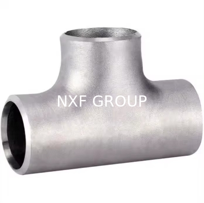 NXF Corrosion Resistance Monel R450 UNS N04405 Forging Tee Welding Connection Head OEM Customizable Tube Connector Fittings