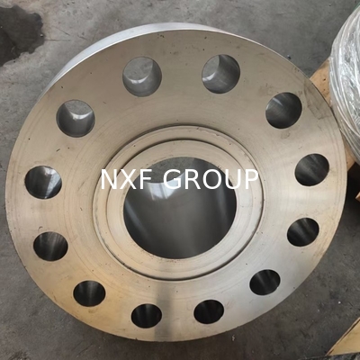 Monel 400 ANSI B16.5 Clas150-2500 Weld Neck Flange Forged Flange Manufacturing Process Forged UNS N04400/NiCu30Fe/NA12/NU13