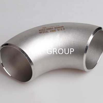 Round Head Code Incoloy 625 800 Seamless Stainless Steel 45/90/180 Degree Elbow for Connecting Pipes