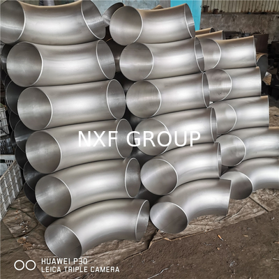 Round Head Code Incoloy 625 800 Seamless Stainless Steel 45/90/180 Degree Elbow for Connecting Pipes