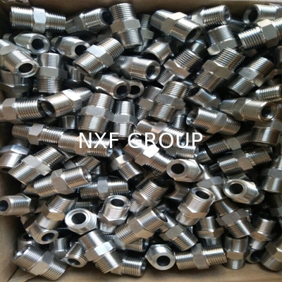Forged Hex Nipple Head Code Hexagon Inconel 601 Customizable 1/8-4 INCH SCH80-SCH160 NiCr23Fe/NC23FeA for Industry Applications