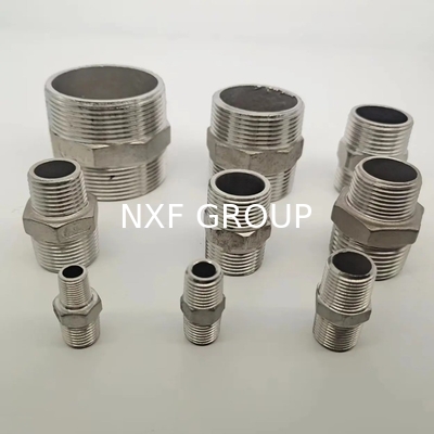 Forged Hex Nipple Head Code Hexagon Inconel 601 Customizable 1/8-4 INCH SCH80-SCH160 NiCr23Fe/NC23FeA for Industry Applications