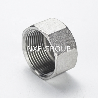 Durable Performance Stainless Steel 304/316 Screwed Hex Cap NPT/BSP Threaded Pipe Fitting in ANSI JIS DIN ASME Standard