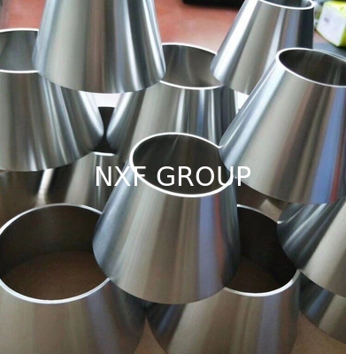 Reducing UNS N04400/NiCu30Fe/NA12 Monel 400 Customizable Butt Welding Reducer DN15-DN1500 SCH5S-SCH80 Casting Technics