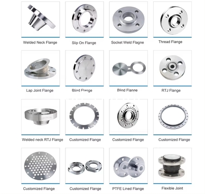 NXF Forged 2205 Super Duplex Stainless Steel Titanium Flange with ASME Standard and Smooth Finish