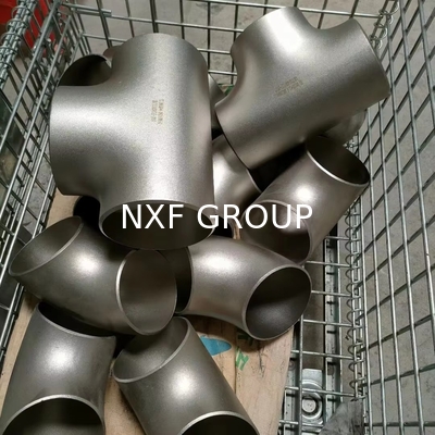 UNS N04400/NiCu30Fe/NA12/Nu13 Monel 400 Pipe Lines Connect DN6-DN100 SCH80-XXS THD/SW/BW Tee Customizable Forged Technics