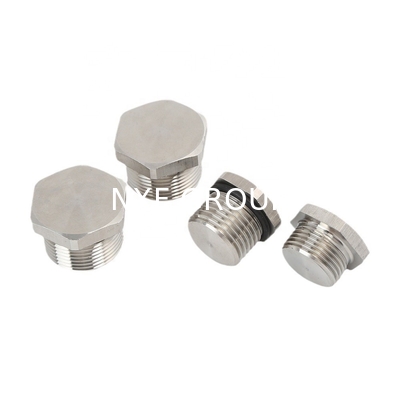 Forged Duplex Stainless Steel 2205 Hardware Uns31803 A182 F51 Hex Head Plug for Oil Pipe Manufacturing