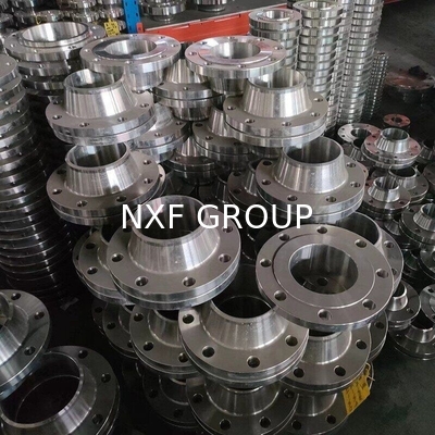 NXF UNS SS44600/X10CRALSI25/H24JS/446 Stainless Steel Weld Neck Flange Forged ANSI B16.5 1/2-24 Inch Class150-2500 Pressure