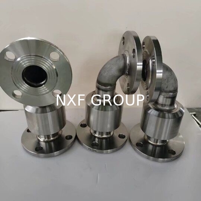 Durable NXF IOS CF 304/316 Stainless Steel Rotating Flange 90 Deg Rotating Flange Customizable Flange for OD 1/2-24 INCH