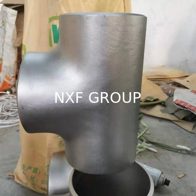 NXF UNS SS44600/X10CRALSI25/H24JS/446/1.4762 /Z12CAS25 Stainless Straight Tee DN15-DN1500 SCH5S-SCH80 Connection Welding