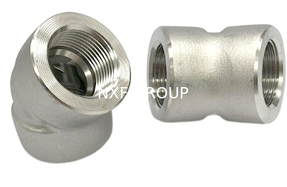 NXF UNS SS44600/X10CRALSI25/H24JS/1.4762/Z12CAS25 STAINLESS STEEL SW 45 DEGREE ELBOW DN6-DN100 SCH80-XXS CUSTOMIZABLE