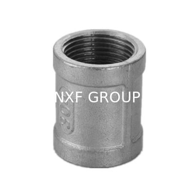 DN6-DN100 SCH80-XXS Customizable Coupling for SS44600/X10CrAlSi25/H24JS/1.4762 /446/Z12CAS25 Stainless Steel THD Coupling