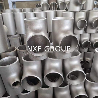 Reducing Tee for Customizable NXF UNS SS44600/X10CRALSI25/H24JS/1.4762 /446/Z12CAS25 Stainless Steel DN6-DN100 SCH80- XXS