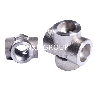 SS44600/X10CRALSI25/H24JS/1.4762/446/Z12CAS25 Stainless Steel Reducing Cross DN6-DN100 SCH80-XXS Customizable Cross NXF