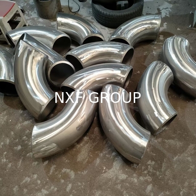 Round Head Code Inconel 718 45 Deg/90 Deg/180 Deg Butt Welding Elbow UNS NO7718 Nickel Alloy Pipe Fittings