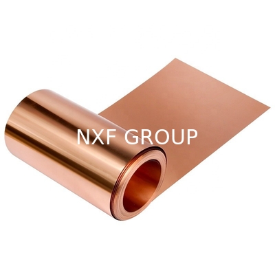 Half Hard Pure Copper C10100 C10300 C11000 C12200 Copper Foil/Strip Tape in Coil with 99.9% Purity and ISO9001 Certified