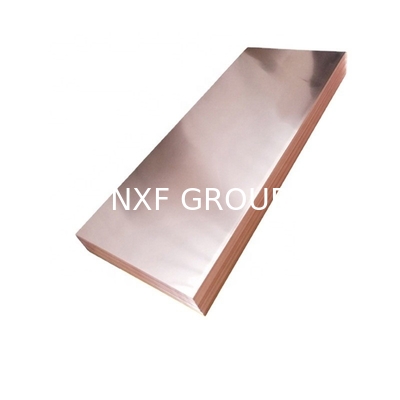 C1100 C1250 Copper Sheet Copper Plate Coil 0.6mm Thickness Cold Rolled Copper Plate
