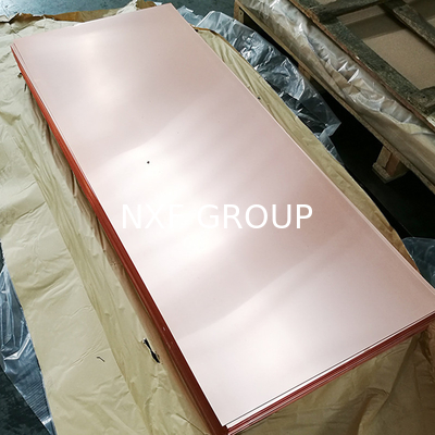 C1100 C1250 Copper Plate Coil 0.6mm Thickness Cold Rolled Copper Sheet with Superior Corrosion Resistance