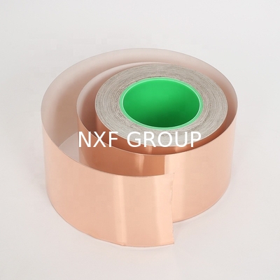 Single/Double Conductive Copper Foil Tape with C1100 Grade Shielding Performance and Adhesive