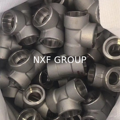 NXF DN 6-100 Class 3000-9000 Pipe Fittings ASTM B333 B622 B775 Alloy B-2 / UNS N10665 / W.Nr. 2.4617 Socket Welding Tee
