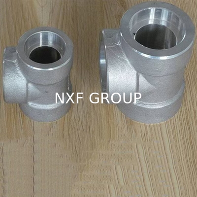 DN 6-100 Forged Pipe Fittings ASTM A564/A564M AMS 5629 13-8Mo 1.4534 S13800 with Pressure 3000-9000lb Socket Welded Tee