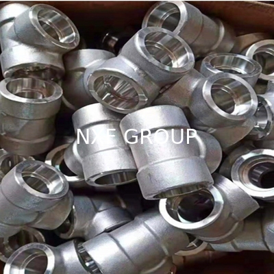 DN 6-100 Forged Pipe Fittings ASTM A564/A564M AMS 5629 13-8Mo 1.4534 S13800 with Pressure 3000-9000lb Socket Welded Tee