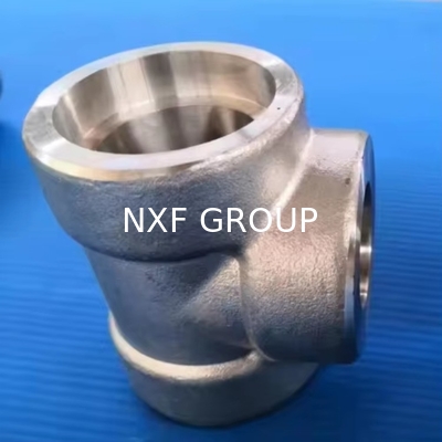 DN 6-100 Forged Pipe Fittings ASTM A564/A564M AMS 5629 13-8Mo 1.4534 S13800 with Pressure 3000-9000lb Socket Welded Tee