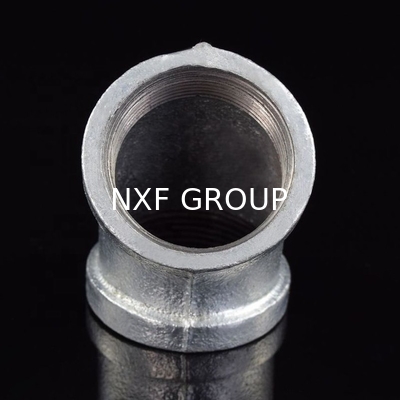 NXF UNS SS44600/X10CRALSI25/H24JS/446/Z12CAS25 Stainless Steel 45 Degree Reducing Elbow DN6-DN100 SCH80-XXS Customizable