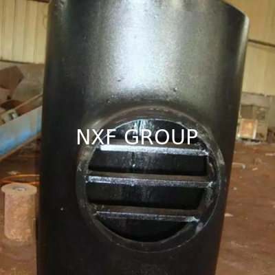 OEM Carbon Steel Barred TEE ASME/ANSI B16.9 DN6-DN100 Welding Casting with Customizable Support and SCH10-XXS Thickness
