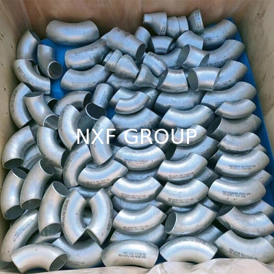 Pipe Lines Connection NXF RA330/EN10095/UNS N083 LR/SR Elbow 90D/45D Pipe Fittings with Round Head Code