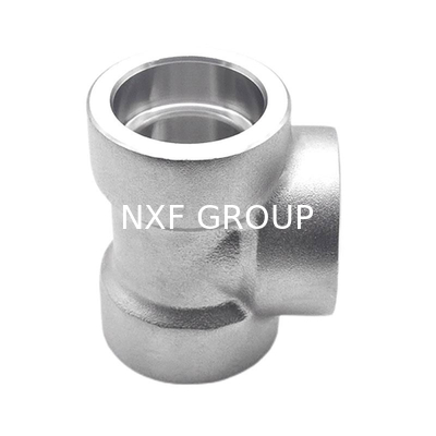 Customizable SCH80-XXS DN6-DN100 Stainless Steel Tee for NXF RA330/EN10095/UNS N083 Reducing Welded Casting 20mm 25mm