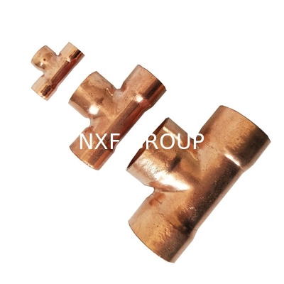 Reduce Copper Press Connector for Plumbing Pipe Fittings in HVAC System Project
