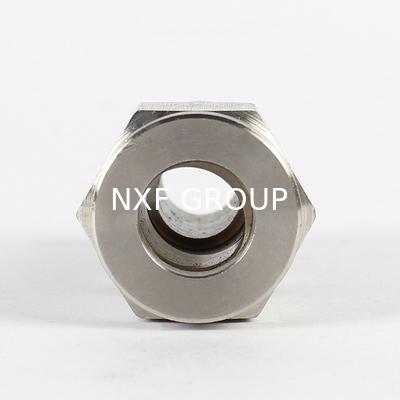Excellent Durability Double Ferrule Compression Tube Fittings for Equal Pipe Lines Connect in 304/316 Stainless Steel