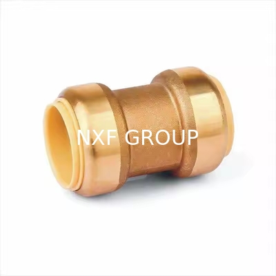 Thread Ferrule Connecting Pex Compression Pipe Fittings Female Male Elbow Tee Socket Brass Material with Hexagon Head Code