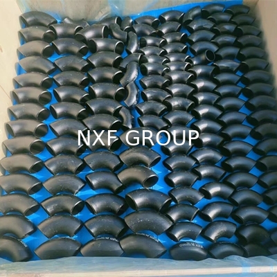 ANSI JIS DIN ASME Standard Seamless Carbon Steel Tube Elbows Butt Weld Steel 45/90 Degree Elbow