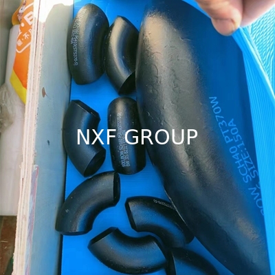ANSI JIS DIN ASME Standard Seamless Carbon Steel Tube Elbows Butt Weld Steel 45/90 Degree Elbow